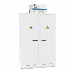 Filtration de ventilation sécurisée de l'armoire avec 2 portes en acier