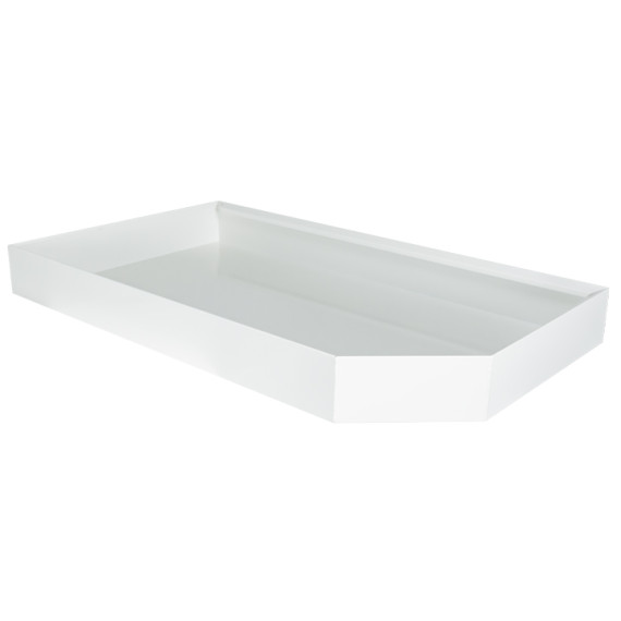 Base à travers (hauteur de 100 mm) pour une profondeur de 600 mm