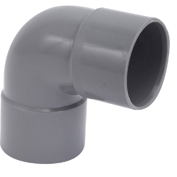 Codo de PVC (90 °) diam 100 mm