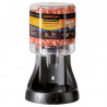 Dispenser with 250 pairs of SNR 36dB SAFETOP DisPlug earplugs
