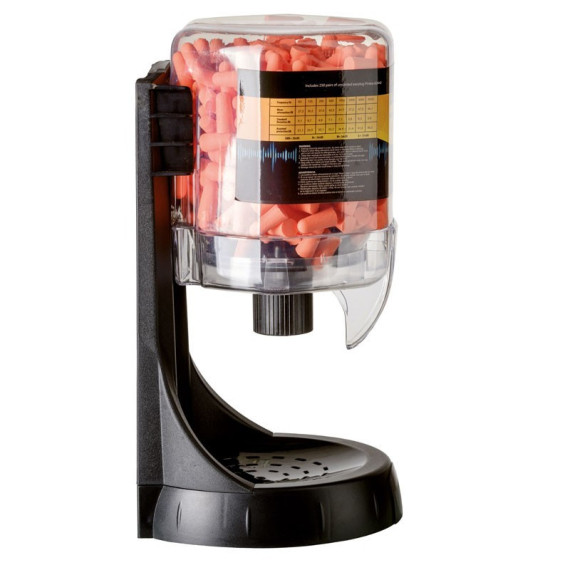 Dispensador con 250 pares de tapones auditivos SNR 36dB SAFETOP DisPlug