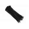Nylon Cable Ties 4.8 x 300 mm (100 Units - Black)