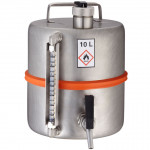 Bidón de seguridad con grifo dispensador 3/4 (indicador de nivel) 10L, 25L, 50L ECOSAFE