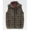 High-neck sport vest with camouflage print WORKTEAM S8540