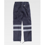 Pantaloni multipocket con rinforzo alle ginocchia e culler WORKTEAM Combi C4016