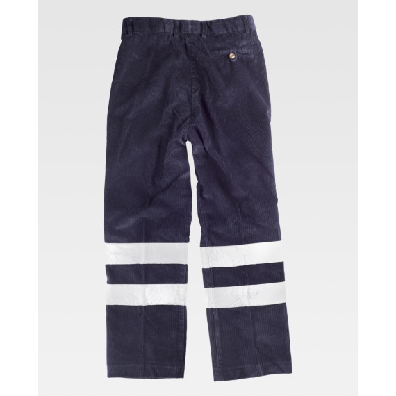 Pantaloni di felpa con nastri riflettenti WORKTEAM Combi