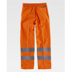 Pantalon léger haute visibilité avec élastique dans la taille WORKTEAM C3915