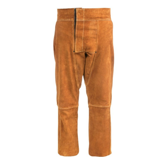 Pantalon en cuir de vêtements de soudeur