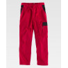 Two-tone industrial pants with double spatula bag WORKTEAM Future WF1500