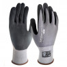 Nitrile glove in porous Sandy type fabric SAFETOP Sansytact