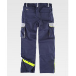 Pants with reinforcements to add knee pads WORKTEAM Future WF5852