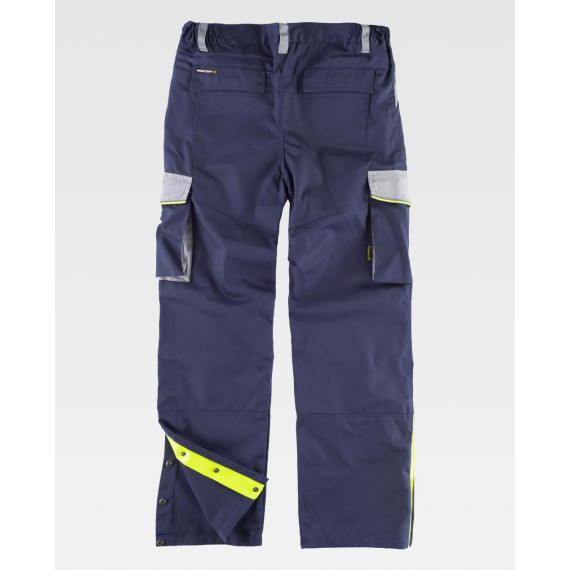 Pants with reinforcements to add knee pads WORKTEAM Future WF5852