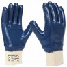 SAFETOP Ergosafe plus coated blue nitrile gloves