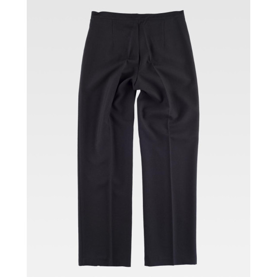 Pantaloni da lavoro dritti per donna senza tasche WORKTEAM B9016