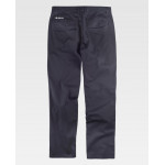 Pantalón básico recto 100% algodón WORKTEAM B4020