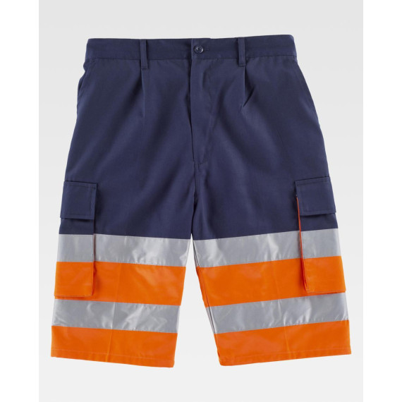 Bermudes combinés à une grande visibilité avec élastique
