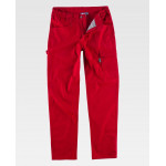 Multi-round bidirectional elastic tissue trousers