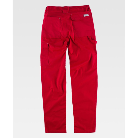 WORKTEAM Combi B4030 Multipoch Elastic Two-Way Fabric Pants