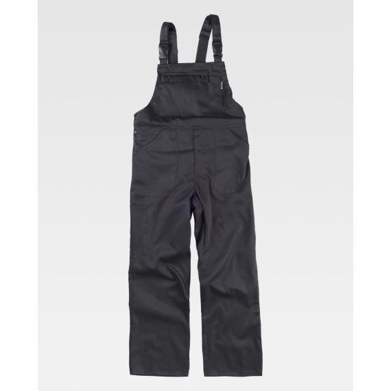 Industrie-Latzhose mit halbem Rücken COVERED WORKTEAM B2700