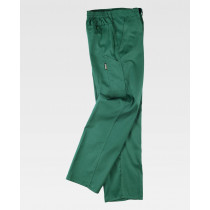 Pantalon industriel avec fermeture à bouton