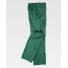 Industrial pants with button closure and zipper fly WORKTEAM B1402
