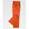 Straight multi-pocket pants with belt loops WORKTEAM B1403