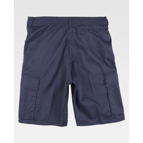 Bermuda mit vielen Taschen WORKTEAM B1405 mit Gürtelschlaufen