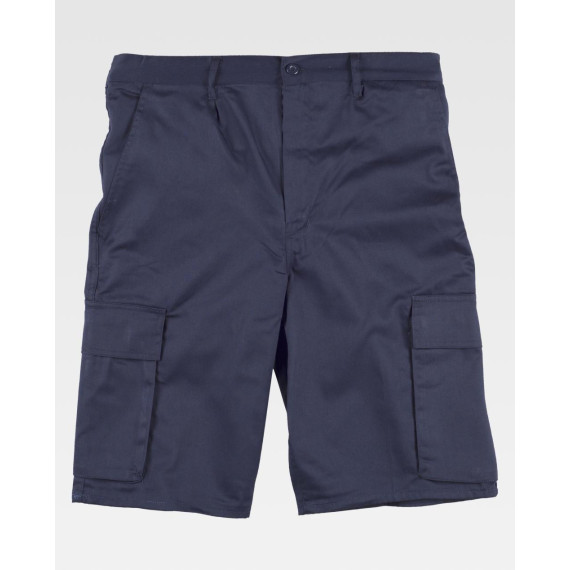 Bermuda mit vielen Taschen WORKTEAM B1405 mit Gürtelschlaufen