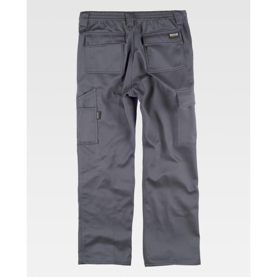 Pantaloni foderati in tessuto polar resistente ai liquidi WORKTEAM B1408
