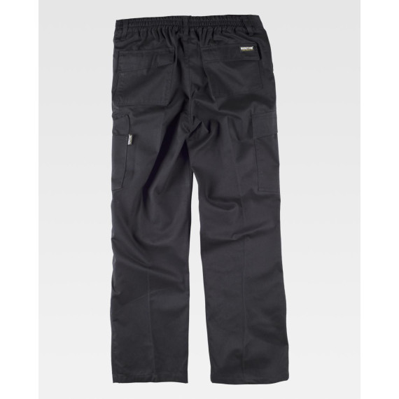 Triple-stitched pants with mobile pocket WORKTEAM B1409