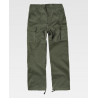 Heavy duty industrial pants with adjustable drawstring WORKTEAM B1416