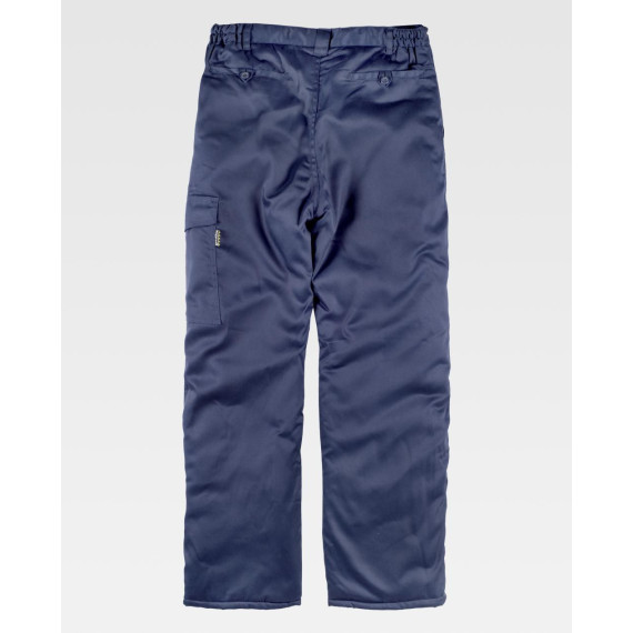 Industrial cold-resistant pants with padded lining WORKTEAM B1410