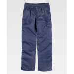 Industrial pants against the cold with padded lining