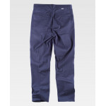 Pantalon chino en tissu élastique en coton WORKTEAM B1422