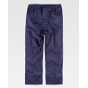 Pantalon droit en coton léger et ceinture élastique WORKTEAM B1456