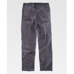 Thick cotton multibolster straight trousers
