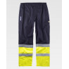 Calças de proteção ignífuga com fita refletora-fluorescente WORKTEAM B1491