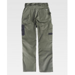Multi-bold working trousers with reinforcement in WORKTEAM Combi B1419