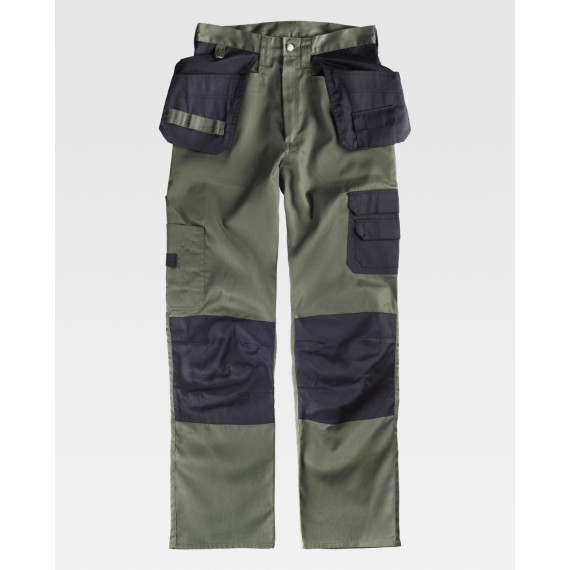 Multibolsillo Trousers with reinforcement in knee pads