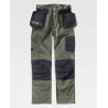 Multi-bold working trousers with reinforcement in WORKTEAM Combi B1419
