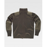 Giacca a collo alto in maglia spessa WORKTEAM S4500