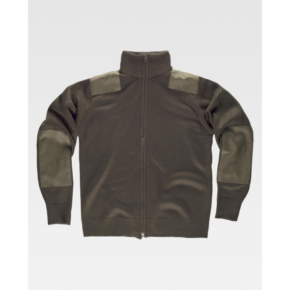 Chaqueta de cuello alto en punto grueso WORKTEAM S4500