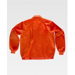 Basic jacket with hidden nylon zipper closure WORKTEAM B1102