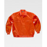 Basic jacket with hidden nylon zipper closure WORKTEAM B1102
