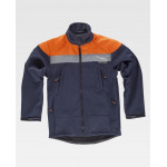 Workshell Jacket Fluor mit reflektierendem Band