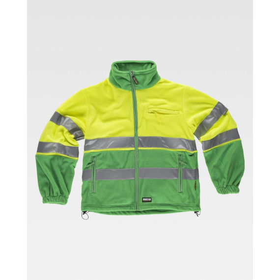 Casaco polar de alta visibilidade combinado WORKTEAM Fluor C4025