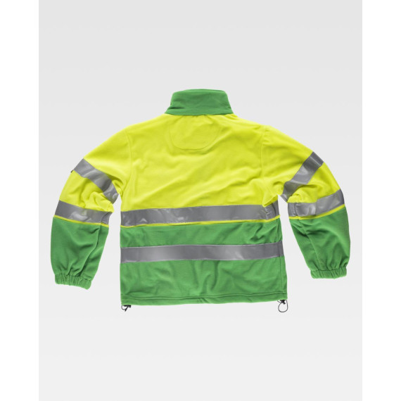 Haute visibilité combinée Veste polaire ATELIER Fluor C4025