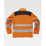 Jaqueta Workshell com tecido Ripstop com fitas refletoras WORKTEAM C2930