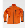 Casaco com aba protetora interior WORKTEAM S9530 Workshell Fluor