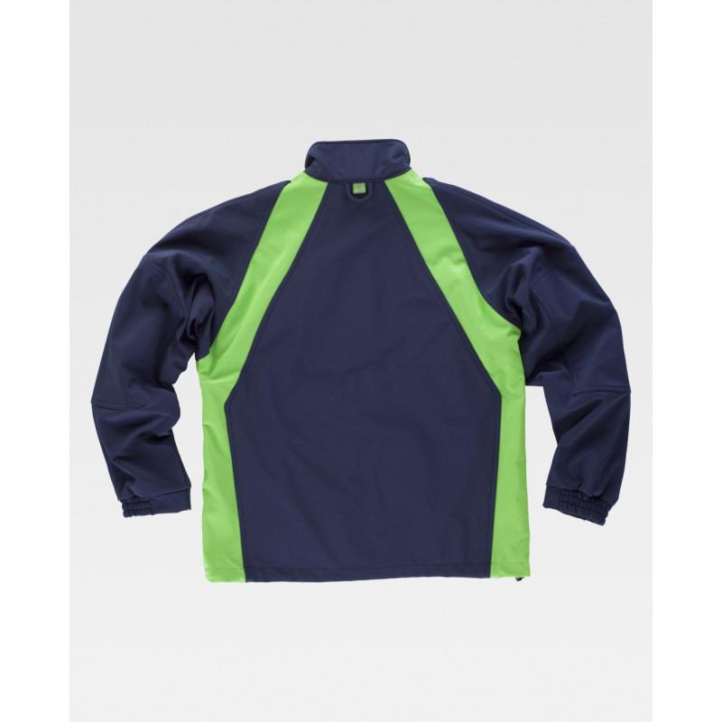 Workshell jacket combined with elbow reinforcement WORKTEAM Future WF1640